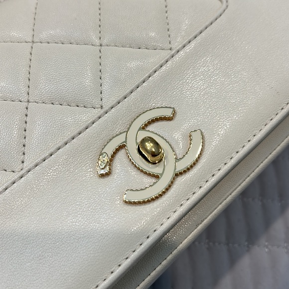 CHANEL
Sheepskin Quilted Medium Vintage Mademoiselle Flap bag - Picture 9 of 12